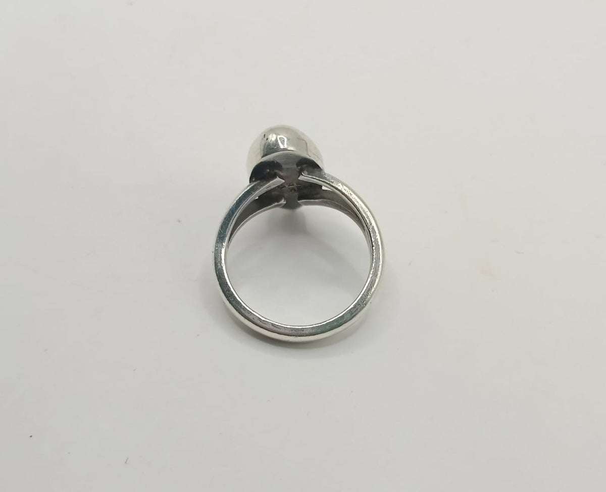 Anillo gota PLATA 925 peso 7.7gr