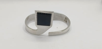 Pulsera con sintetico PLATA925 peso 56.4gr, usado