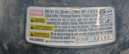 Pulidora RYOBI rb101, usado