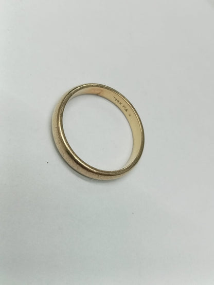Argolla de Oro 14K — Diseño Liso ✨💍