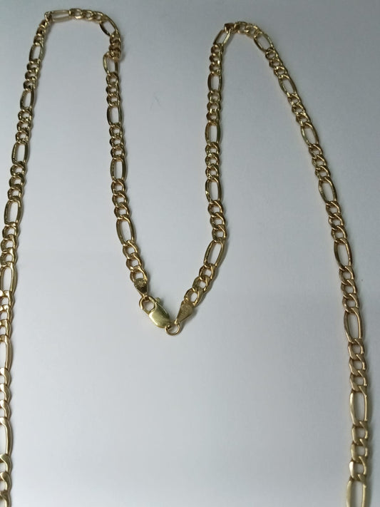Cadena 3x1 en Oro 10k – 6.1 g / 30 cm