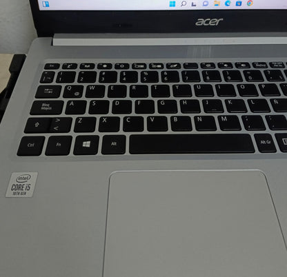 laptop ACER 500gb ssd 8ram core i5,usado