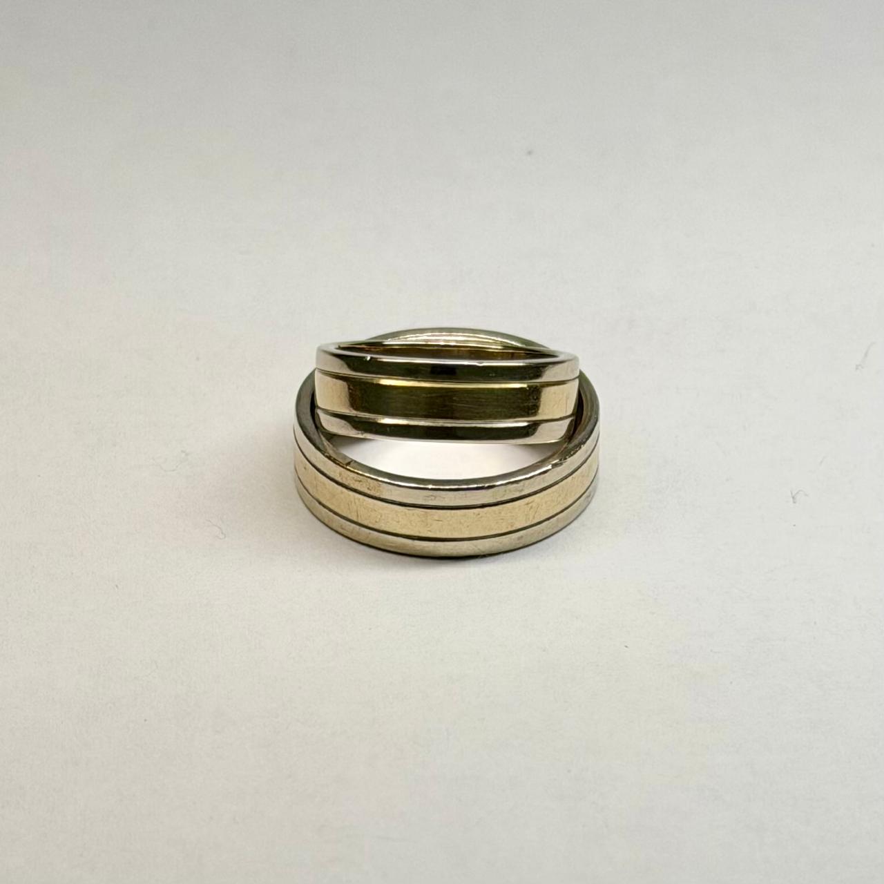 💍💛✨ Par de Anillos de Matrimonio de Oro 10K | 6.4 Gramos | Tallas 10.5 y 5.5 ✨💛💍