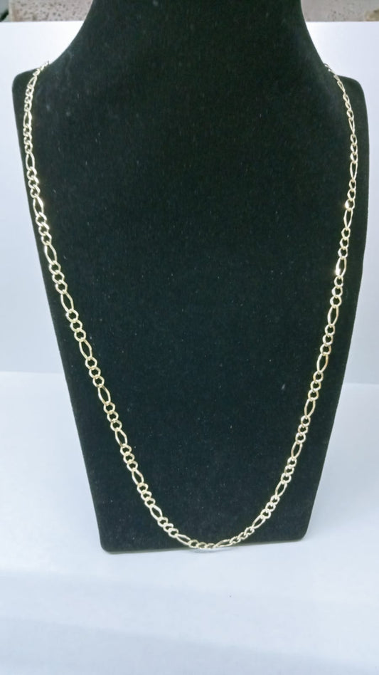 Cadena de Oro 14K 3x1 ✨