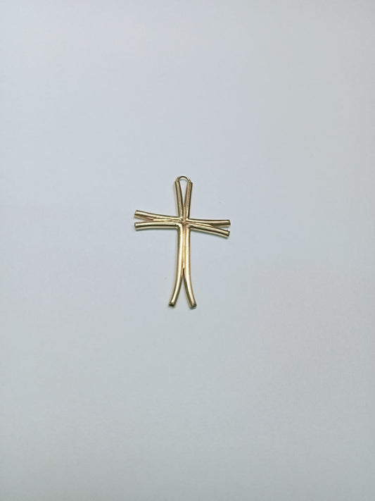 Dije de Oro 10K Diseño Cruz