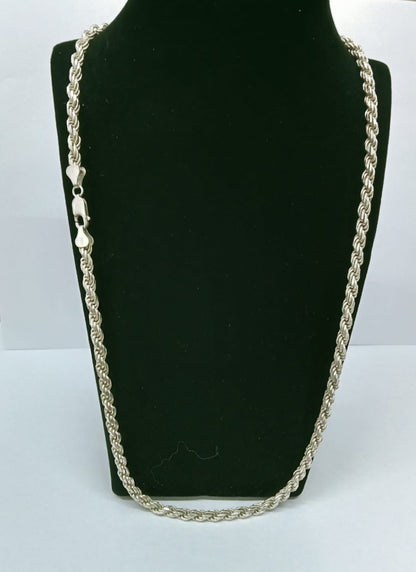 ✨ CADENA DE PLATA DISEÑO TORZAL ✨