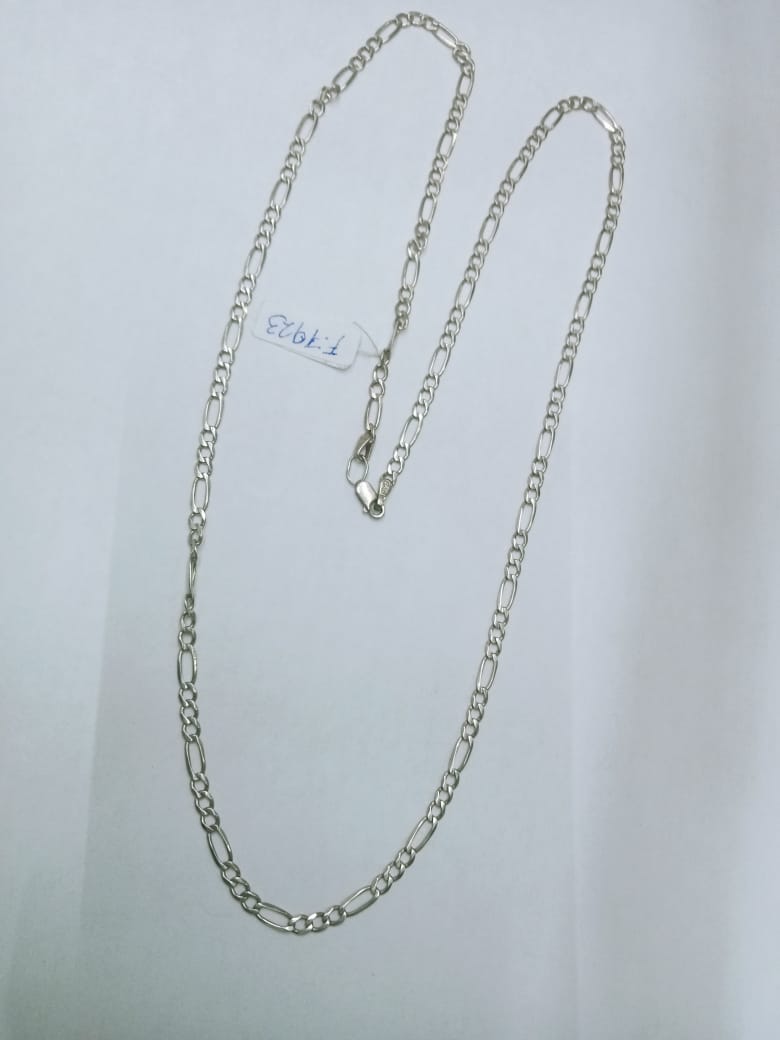💎 Cadena de Plata 3x1 Delgada – 30 cm 💎
