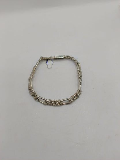 Pulsera eslabon 1x1 PLATA925 peso 21.7gr, usado