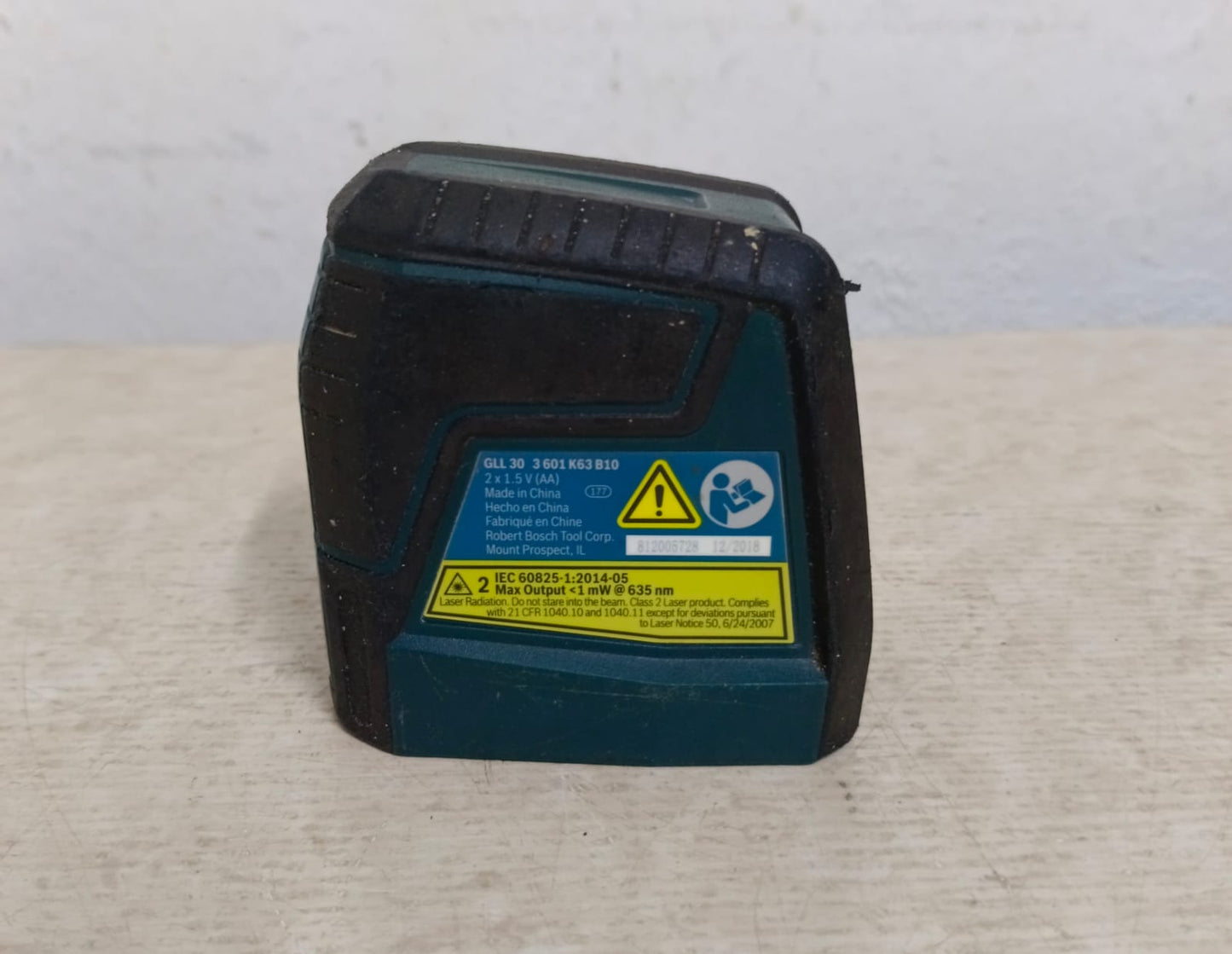 Nivel laser rojo BOSCH gll 30, usado