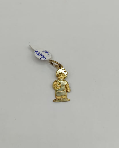 Dije de niño ORO 10K peso 1.5gr, usado