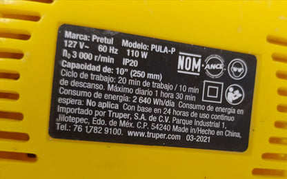 Pulidora de mano Pretul pula-p, usada