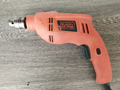 🔧 Taladro Percutor Black+Decker TB550 550W 3/8” (10mm) 🔩