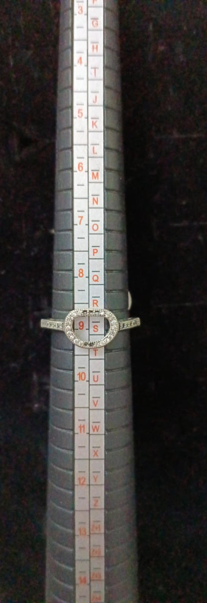 Anillo con corazones PLATA 925 peso 2.4gr, usado