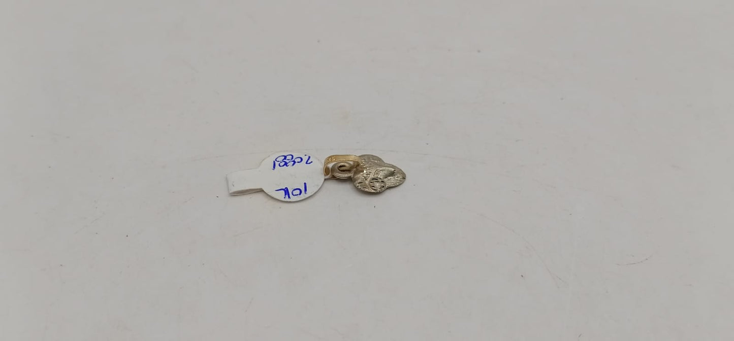 Cabeza de carnero ORO 10k peso .7gr, usado