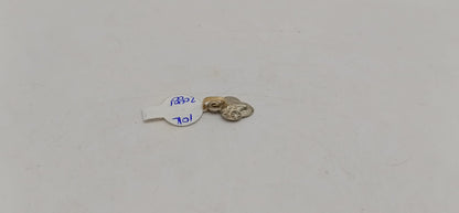 Cabeza de carnero ORO 10k peso .7gr, usado