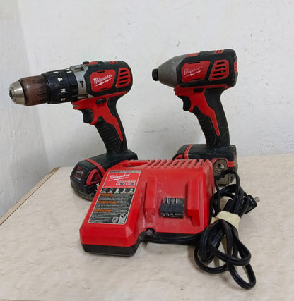 kit de taladro y atornillador milwaukee inalambricos 💡 USADOS 💡