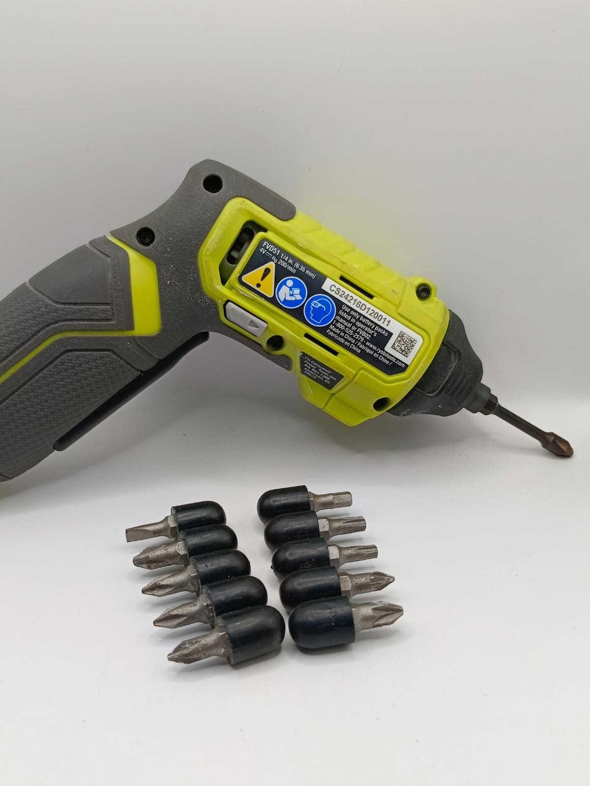 KIT DE DESTORNILLADOR MULTI-USO RYOBI 🗂️ USADO 🗂️