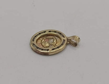 Dije de ORO 10k peso .9gr, usado