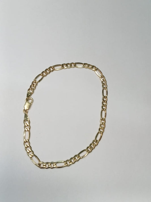 Pulsera de Oro 10K – Diseño 3x1 (2.6 g)