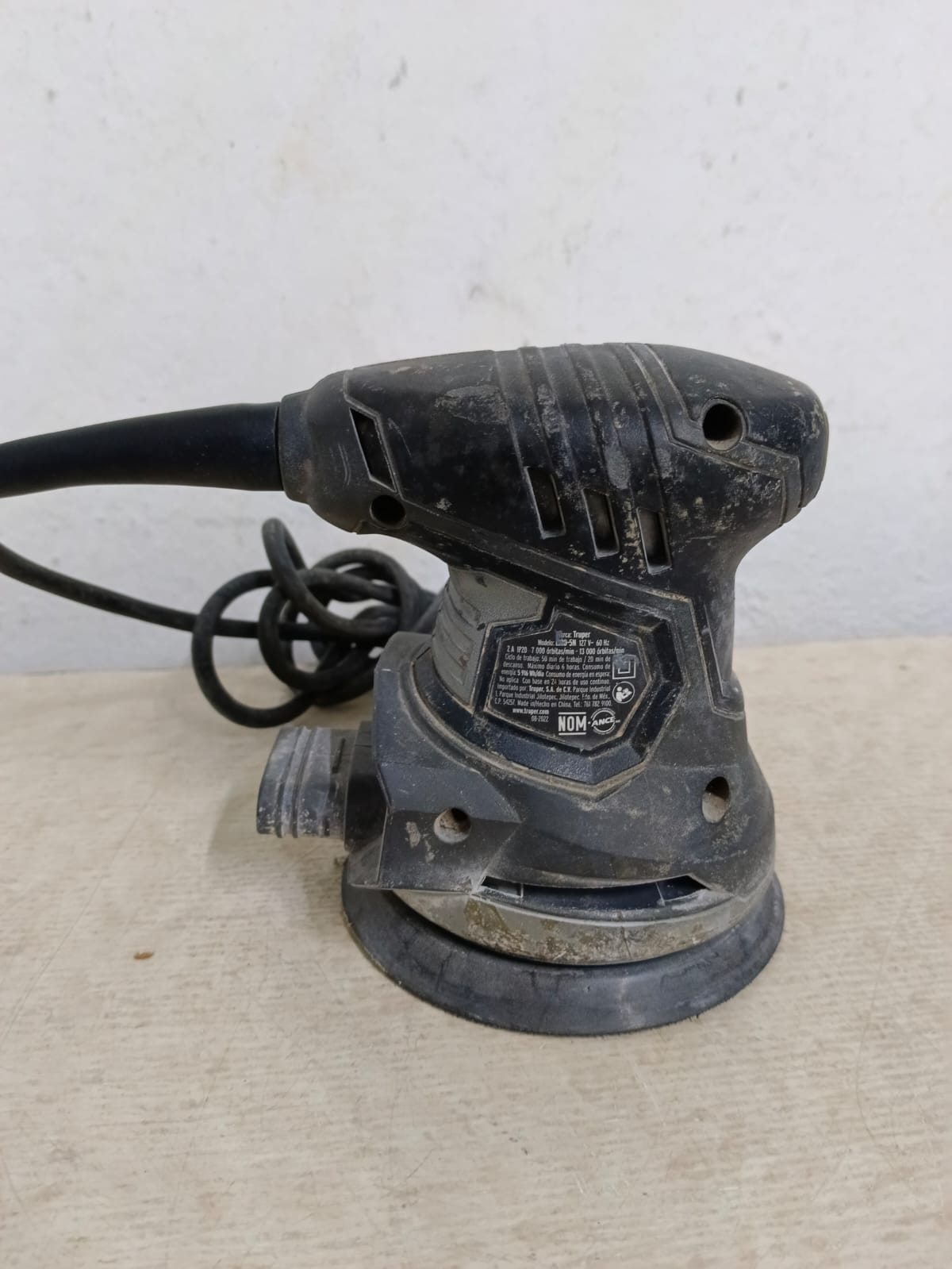 Lijadora orbital TRUPER lro-5n, usado