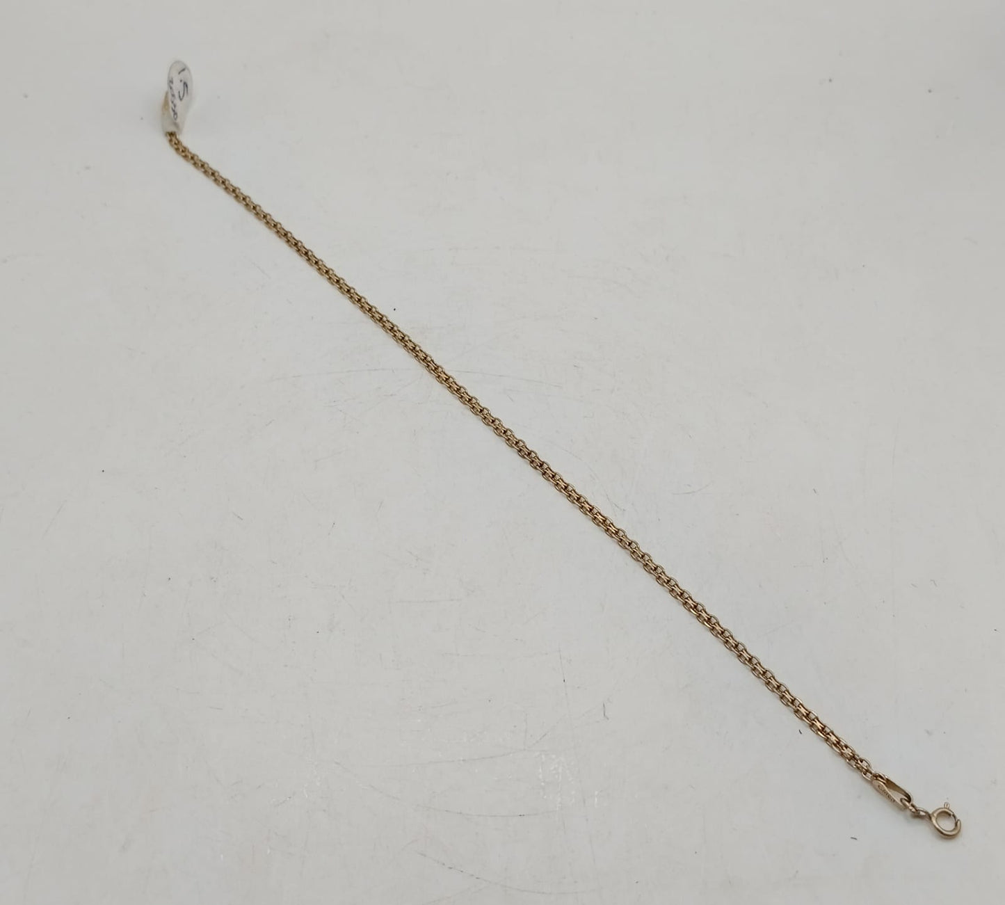 Pulsera delgada ORO 10k peso 1.5gr, usado