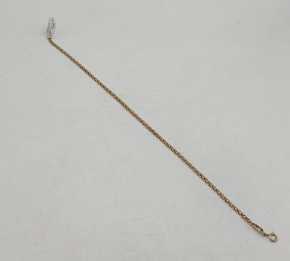 Pulsera delgada ORO 10k peso 1.5gr, usado