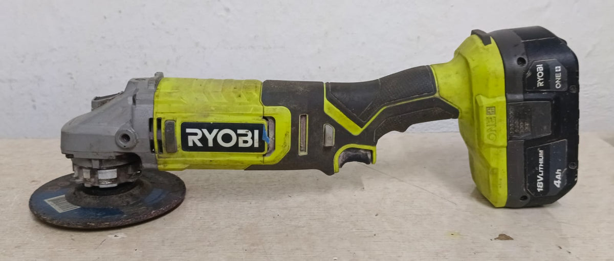 Esmeril Inalambrico RYOBI pcl445 con cargador, usado