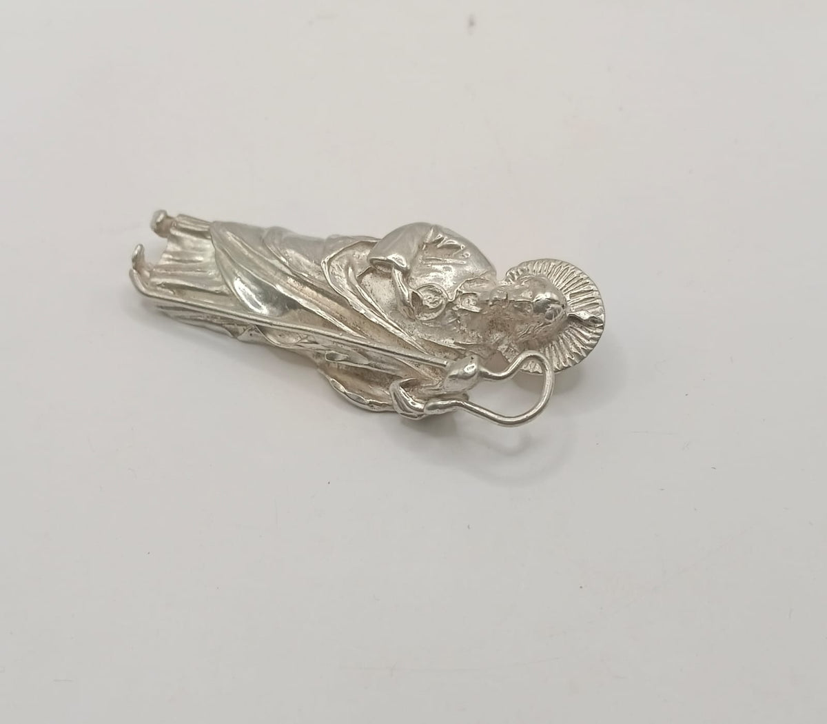 Dije de san judas PLATA 925 peso 14.6gr, usado