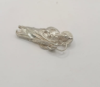 Dije de san judas PLATA 925 peso 14.6gr, usado