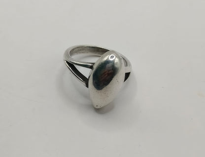 Anillo gota PLATA 925 peso 7.7gr