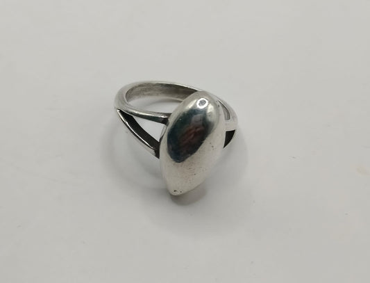 Anillo gota PLATA 925 peso 7.7gr