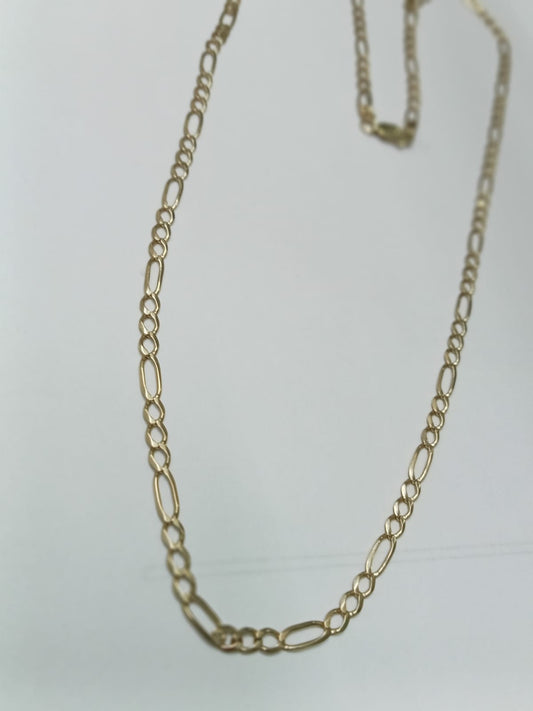 💛 Cadena de Oro 10K Modelo 3x1 – Estilo y Resistencia en una Sola Pieza 💛