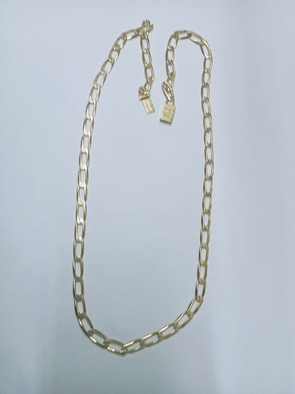 Cadena de Oro 14K 1x1 – 24.2 g con Broche de Cajón