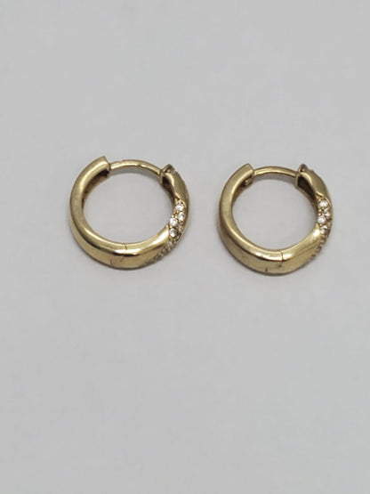 COQUETAS DE ORO 10 K 2.8 GRAMOS