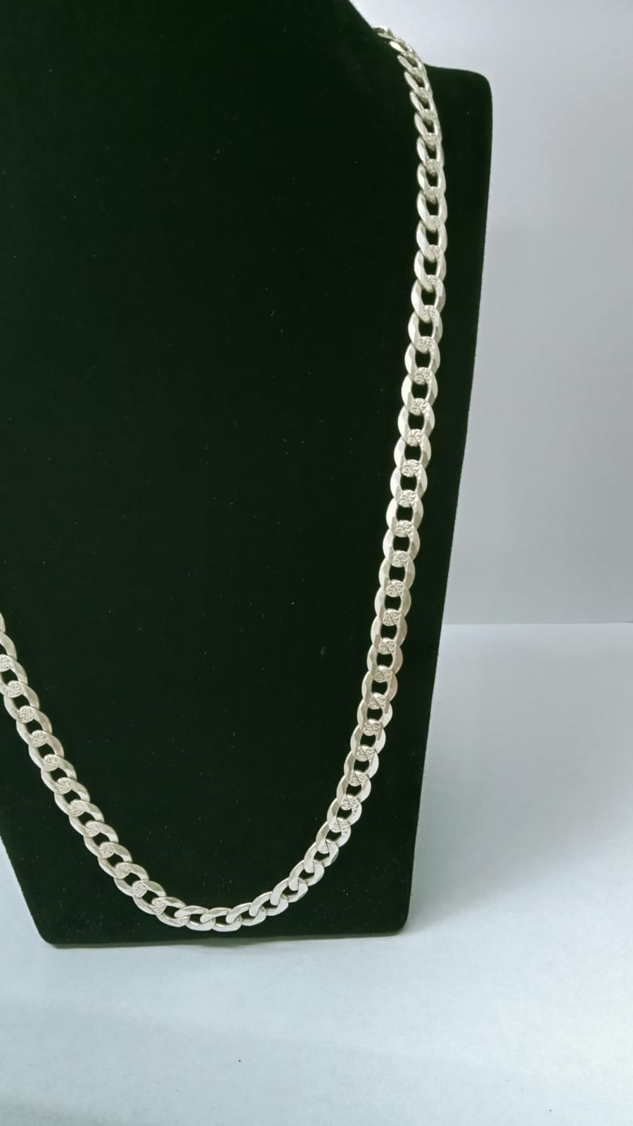 Cadena de Plata con Diseño Planchado ✨