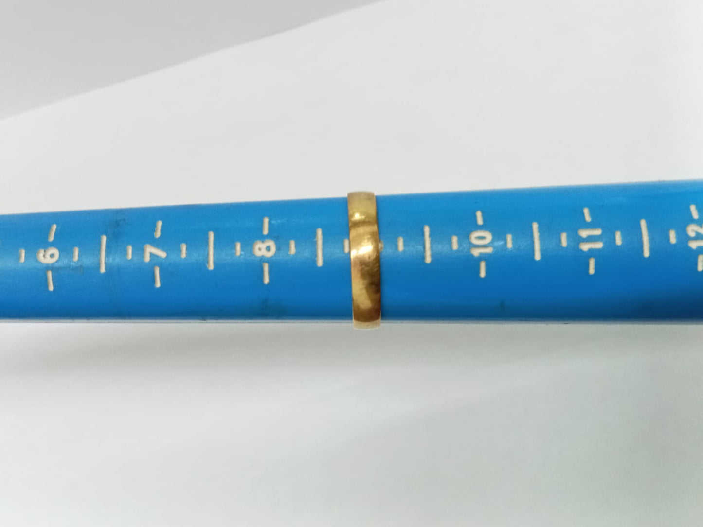 ✨ ARGOLLA DE ORO 10K – DISEÑO LISO ✨