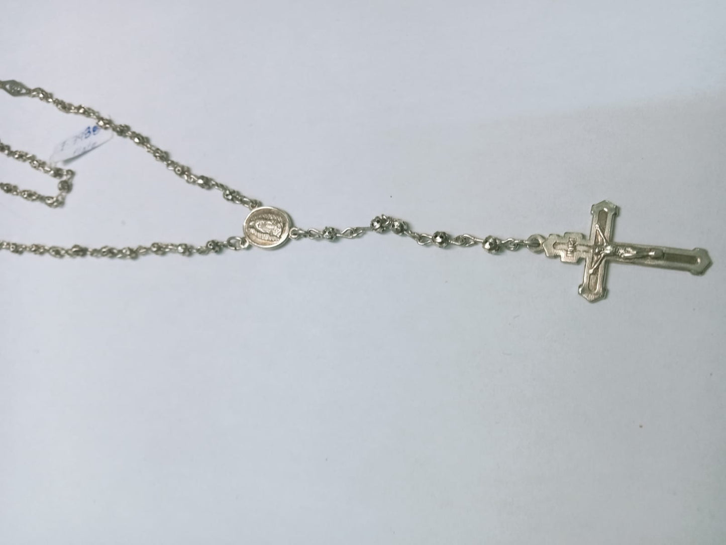 🙏 Rosario de Plata 925 – 38 cm / 10.9 g ✨