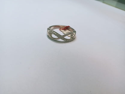 Anillo de Plata con Símbolo de Infinito – Talla 6