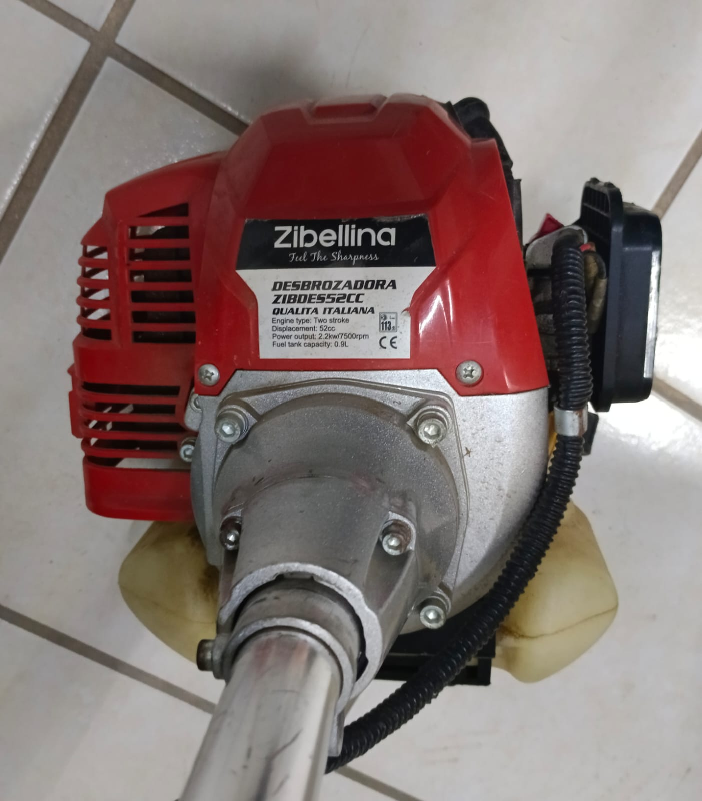 Desbrozadora de gasolina ZIBELLINA, usado