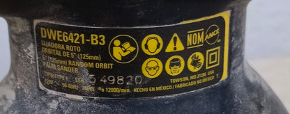 Lijadora orbital DEWALT, usado