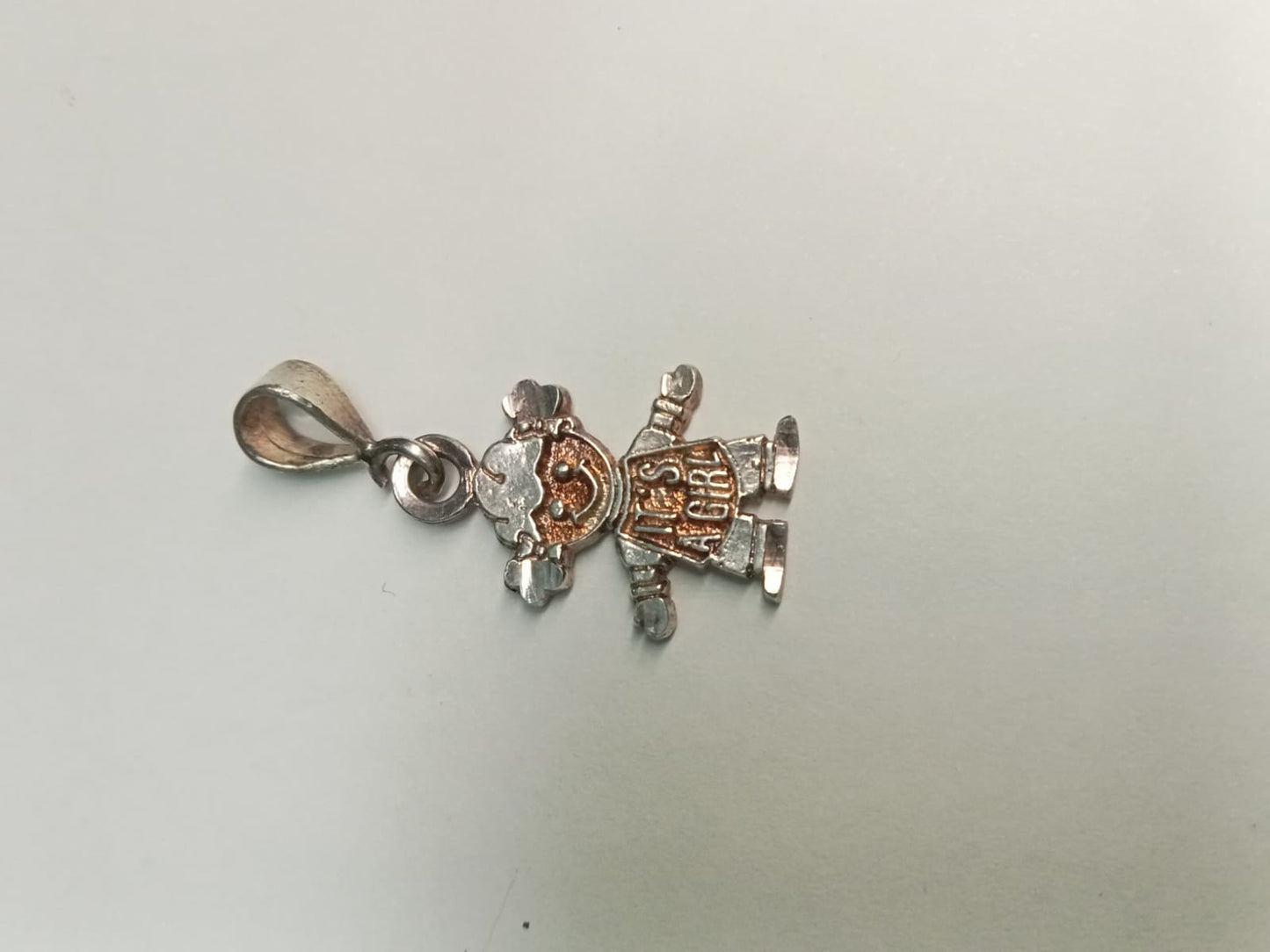 dije de plta - diseño niña