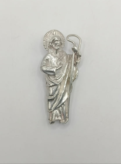 Dije de san judas PLATA 925 peso 14.6gr, usado