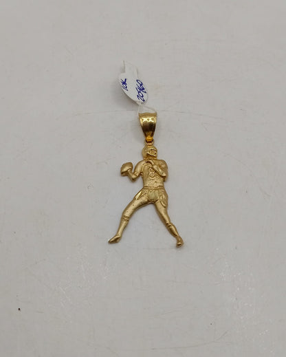 Dije de jugador ORO 10k peso 3.3gr, usado