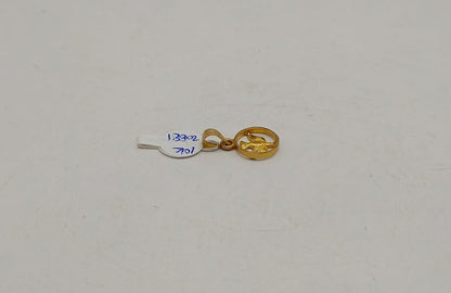 Dije de paloma ORO 10k peso .9gr, usado