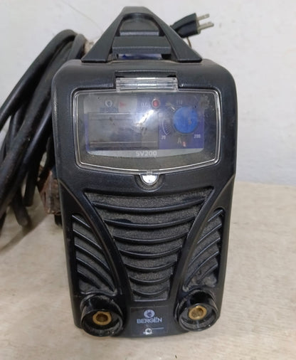 Soldadora BERGEN sv200 con cables, usado
