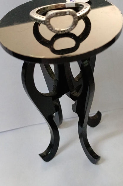 Anillo con corazones PLATA 925 peso 2.4gr, usado