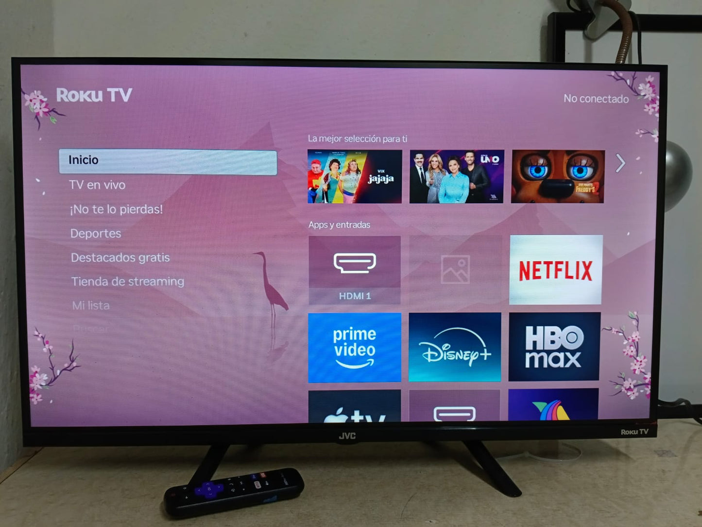Televisión de 32 pulgadas JVC SI32FR - USADO