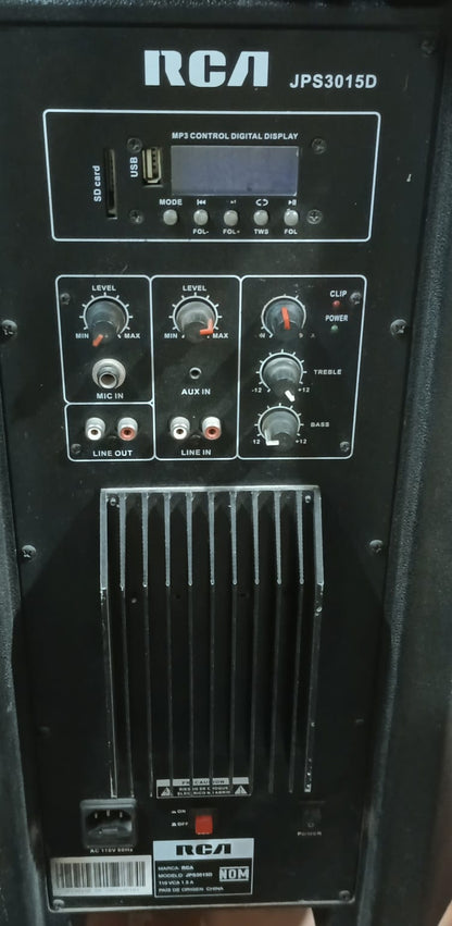 Bocina RCA amplificada