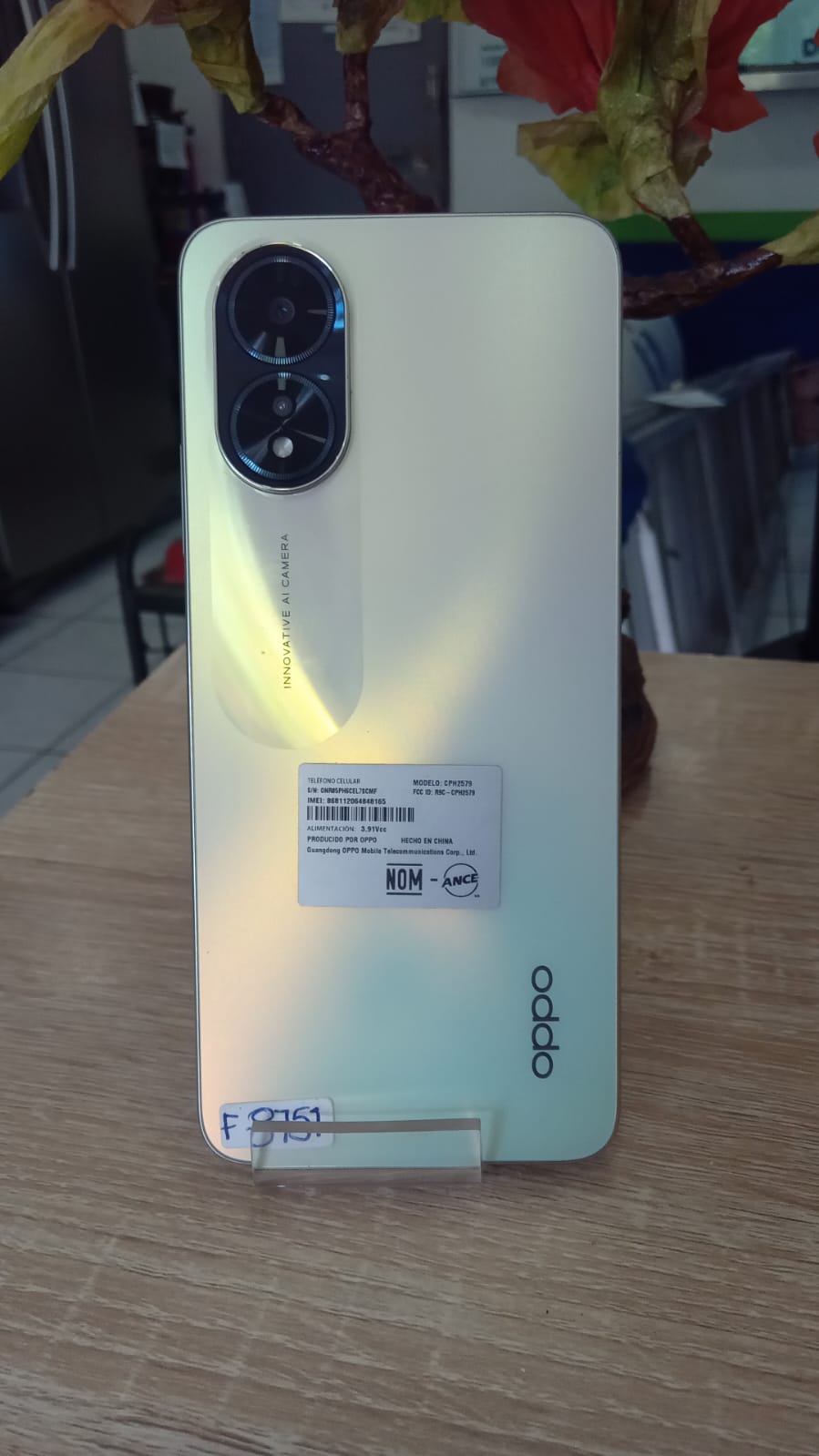 📱 OPPO A38 128 gb 4 ram usado