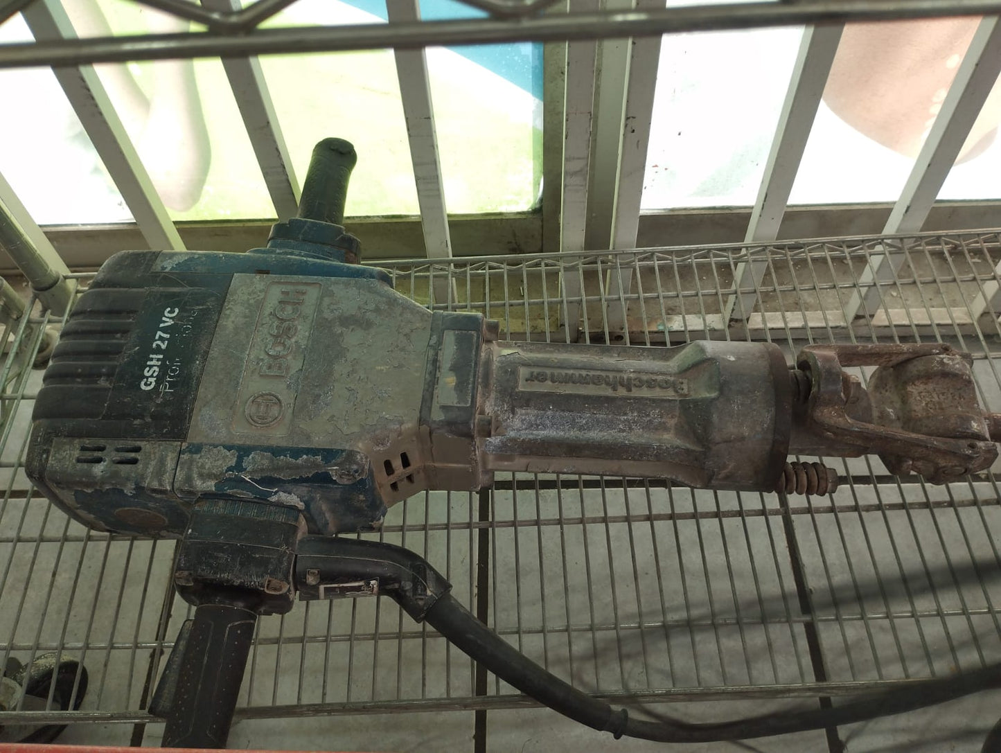 🔵 DEMOLEDOR BOSCH GSH 27 VC ⚒️💥